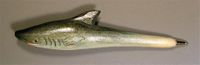Shark Handcarved Wood Pen