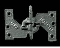 Shutter Hinges, Gray Cast Iron, 4 1/2" Acme Shutter Hinge