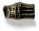 Small Bamboo Pewter Cabinet Knob/Pull