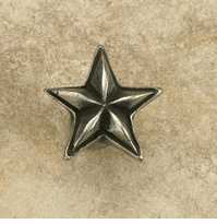 Small Star Pewter Cabinet Knob/Pull