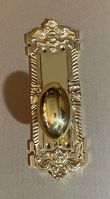 Small Victorian Brass Dummy Set