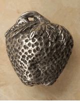 Srawberry Cabinet Knob/Pull In Pewter