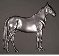 Standing Horse Artistic Metal Stamping