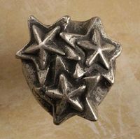 Star Cluster Pewter Cabinet Knob