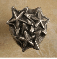 Star Cluster Pewter Cabinet Knob/Pull