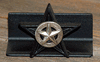 Star Concho Business Card Holder