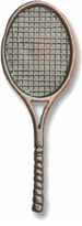 Tennis Racket Sports Cabinet Pull