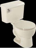 Toilets Bone Vitreous China, Bone Saver Dual Flush Toilet