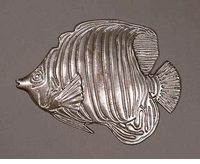 Tropical Fish Artistic Metal Stamping