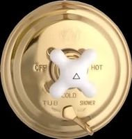 Tub Sets Bright Brass, Tub Set Only