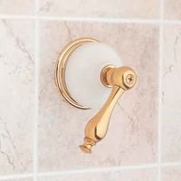 Tub Sets Bright Solid Brass, Includes hot and cold valves and spout
