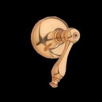 Tub Sets Bright Solid Brass, Includes Hot & Cold Valves and Spout