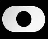 Tub Shower Cover-ups Mirror Acrylic, Single Valve One Hole Cover-up