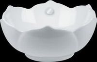 Tulip White Vitreous China Over Counter Vessel Sink