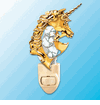 Unicorn 24k Gold/Crystal Night Light