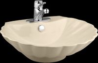Venetian Bone Vitreous China Over Counter Vessel Sink