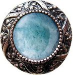 Victorian Jewel / Green Adventurine, Brite Nickel