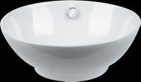 Watts White Vitreous China Over Counter Vessel Sink