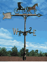 Weathervanes, Color Country Doctor, Traditional Directions Weather Vane, 30"