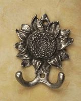 Western Hooks, Sunflower Pewter Hook
