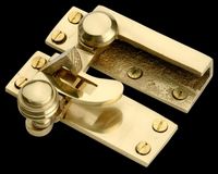 Window Locks  Brass, Brass Reeded Window Lock
