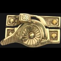 Window Locks Bright Solid Brass, Window Lock