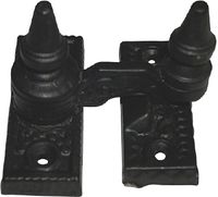 Wrought iron Black Wrought Iron, Sash Lock 3 in.
