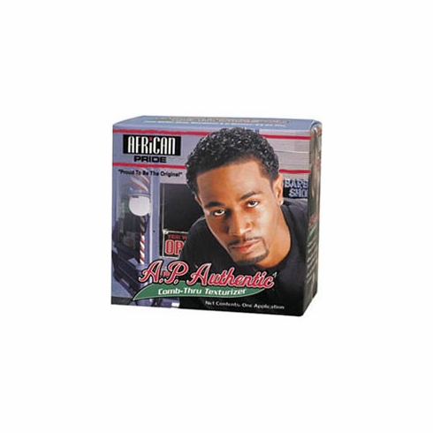 African Pride Ap Authentic Comb-Thru Texturizer kit