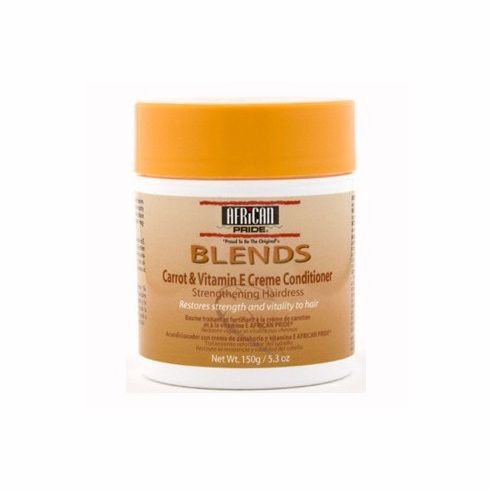 African Pride Blends Carrot & Vitamin-E Creme Conditioner 5.3oz