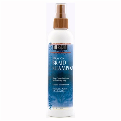 African Pride Braid Spray On Shampoo 8oz
