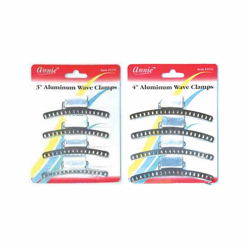 Aluminum Wave Clamps 4ct (#03141)