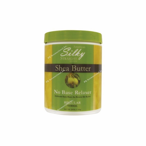 American Silky Straight Shea Butter No Base Relaxer 20oz