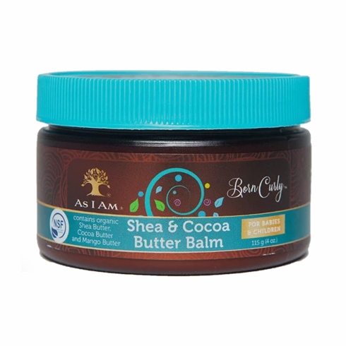As I Am Born Curly Shea & Cocoa Butter Balm 4oz