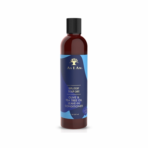 As I Am Dry & Itchy Olive & Tea Tree Oil Leave-In Conditioner 8oz