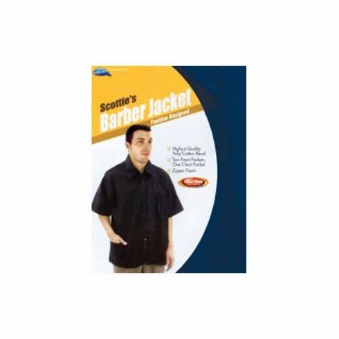 Barber Jacket - Navy (DRE3057)