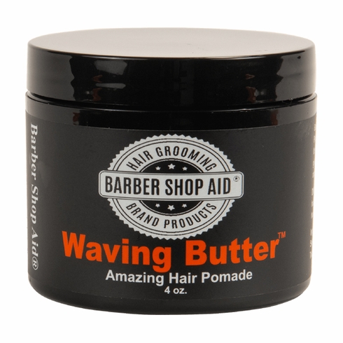 Barber Shop Aid Waving Butter Hair Pomade 4oz