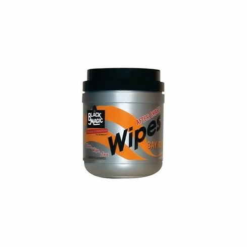 Black Magic After Shave Wipes Bay Rum 40wipes