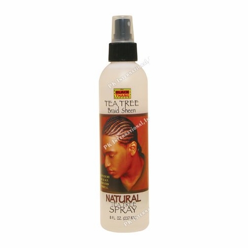 Black Thang Tea Tree Braid Sheen Spray For Men 8oz