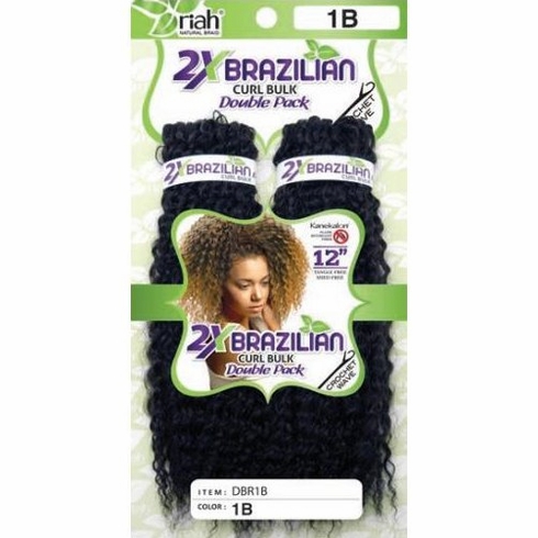 Brazilian Curl Bulk 12" Double Pack