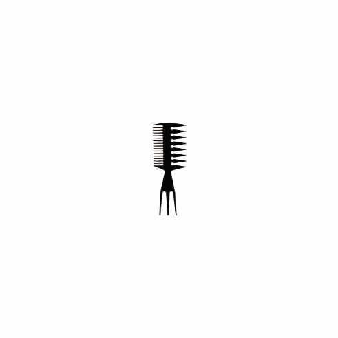 Brittny Black Bone 3-N-1 Comb (Large) 12/pk (#0630)