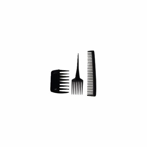 Brittny Black Comb 3pc Set 12/pk (#52042)