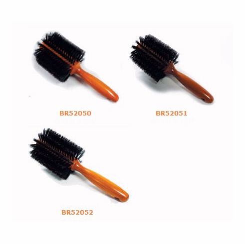 Brittny Brush Round Wood Roll 3" 3/4 (#52050)