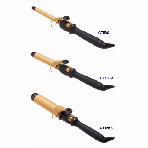 Ceramic Tools Spring Grip Curling Iron (CT58S-155S)
