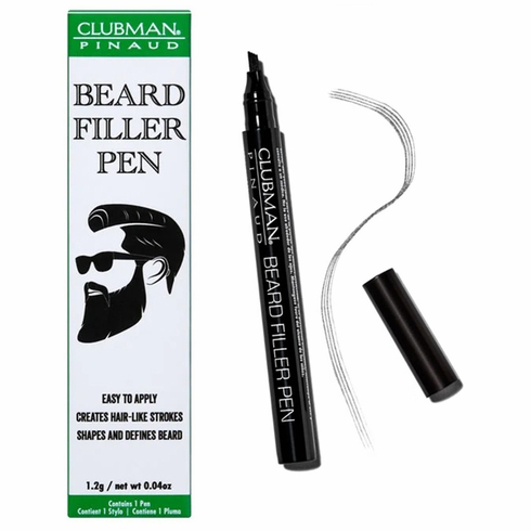 Clubman Pinaud Beard Filler Pen Black 0.04oz