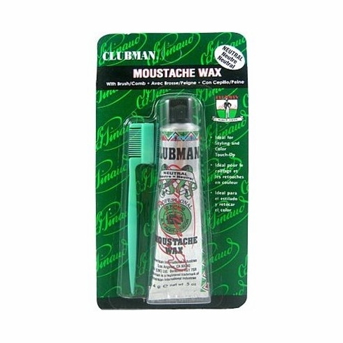 Clubman Pinaud Mustache Wax Neutral 0.5oz