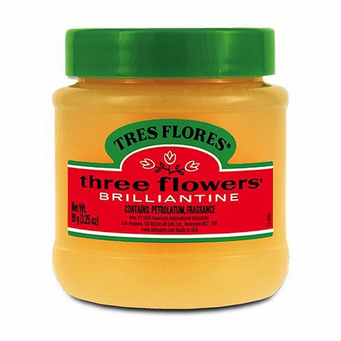 Clubman Tres Flores Three Flowers Brilliantine Solid 3.25oz