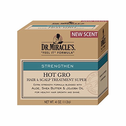 Dr. Miracle's Hot Gro Hair & Scalp Treatment Super 4oz