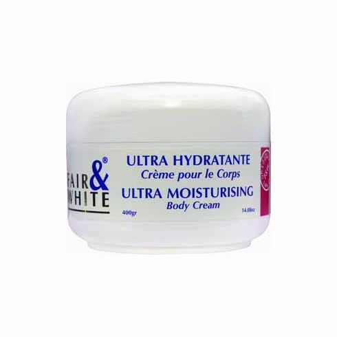 Fair & White Ultra Moisturizing Body Cream (White) 13.52oz