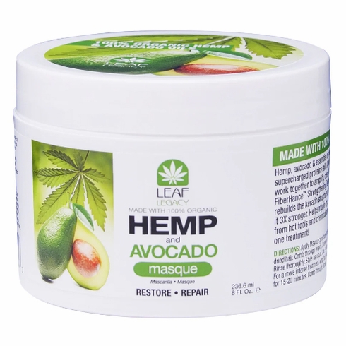 Fantasia Leaf Legacy Hemp Avocado Masque 8oz