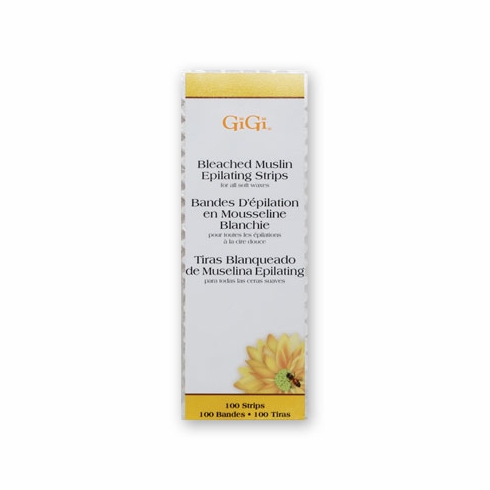 GiGi Bleached Muslin Epilating Small 100 strips